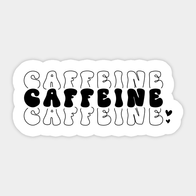 Caffeine Sticker by DreamCafe